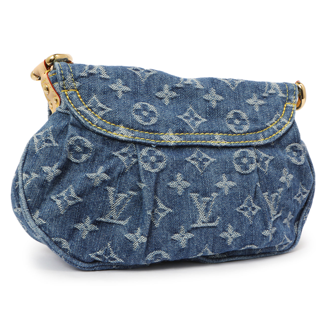 Exclusive Louis Vuitton Blue Denim Sunset — Back View