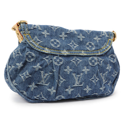 Exclusive Louis Vuitton Blue Denim Sunset — Back View