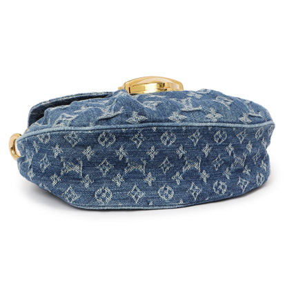 Exclusive Louis Vuitton Blue Denim Sunset — Top View