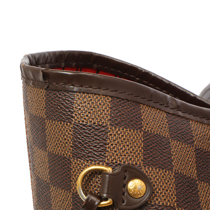 Exclusive Louis Vuitton Damier Ebene Neverfull MM — Alternate View 9