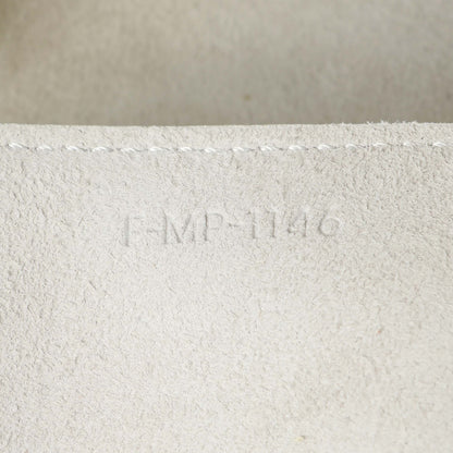 Exclusive Celine White Grained Calfskin Mini Belt Bag — Alternate View 10