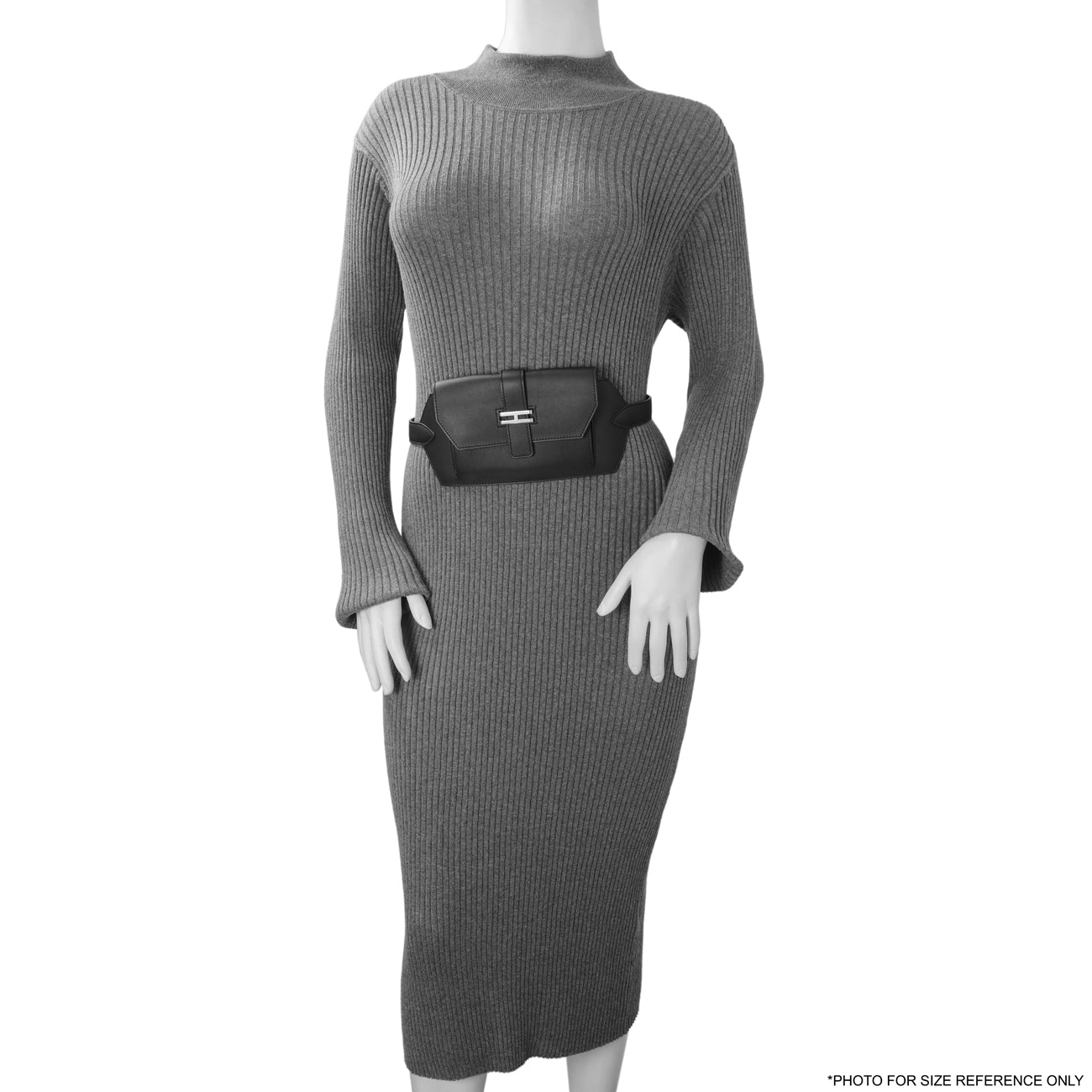 Exclusive Hermes Black Swift Elan Pocket Belt Bag — Alternate View 7