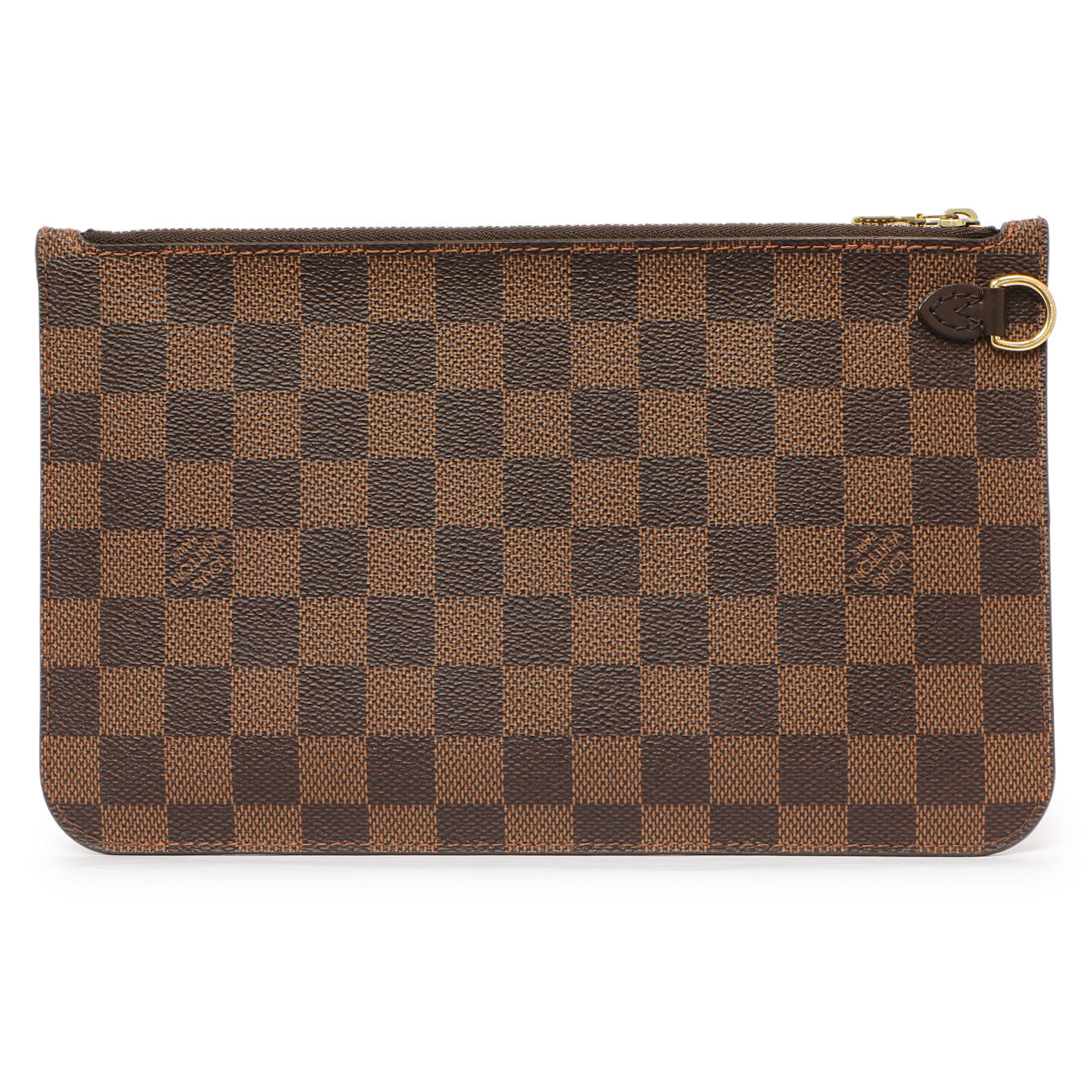 Exclusive Louis Vuitton Damier Ebene Neverfull MM — Alternate View 12