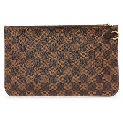 Exclusive Louis Vuitton Damier Ebene Neverfull MM — Alternate View 12