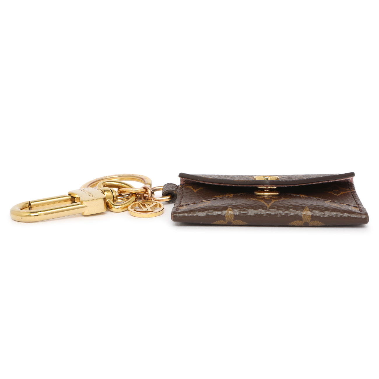 Exclusive Louis Vuitton Monogram Kirigami Pouch Bag Charm and Key Holder — Back View