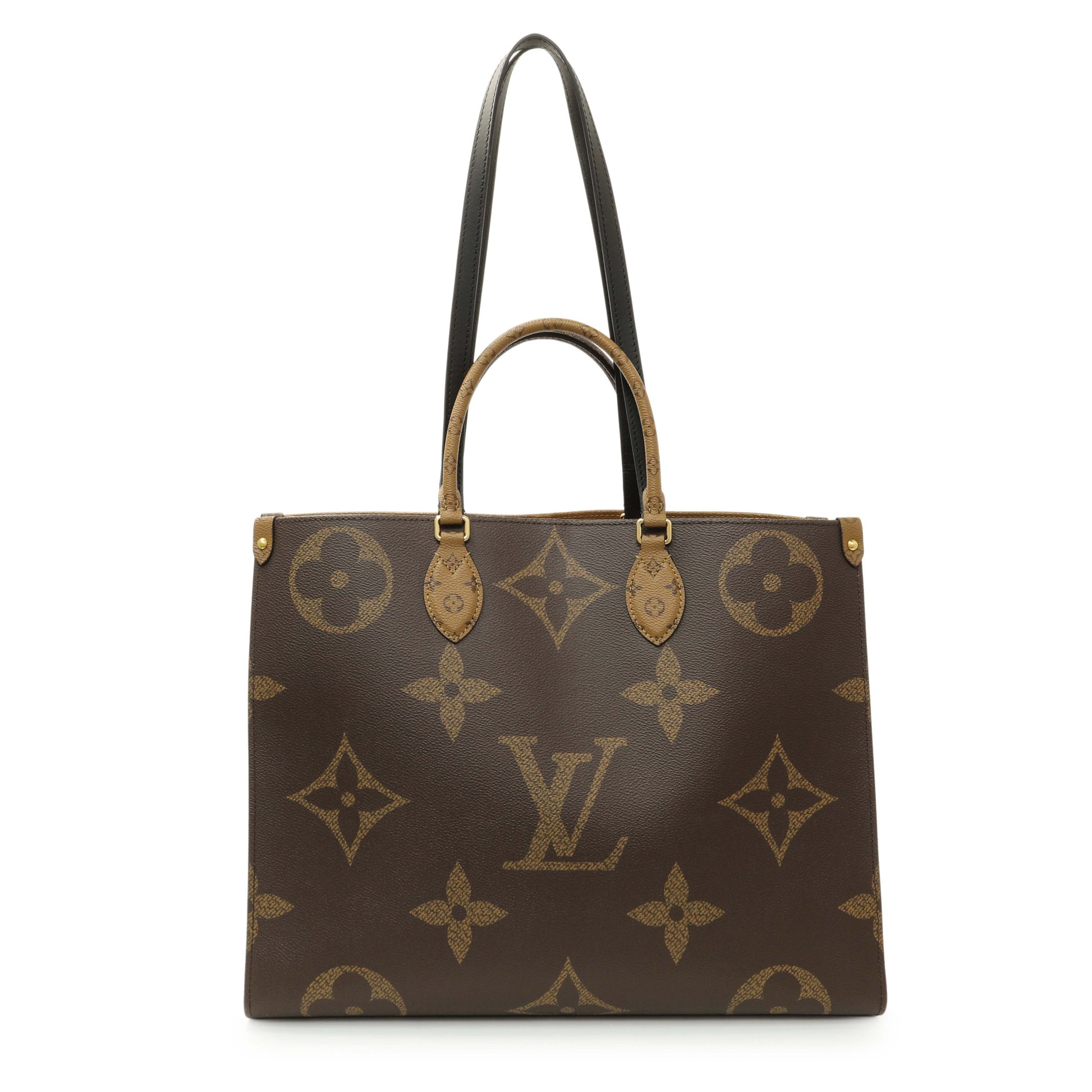 Exclusive Louis Vuitton Reverse Monogram Giant Onthego GM — Front View