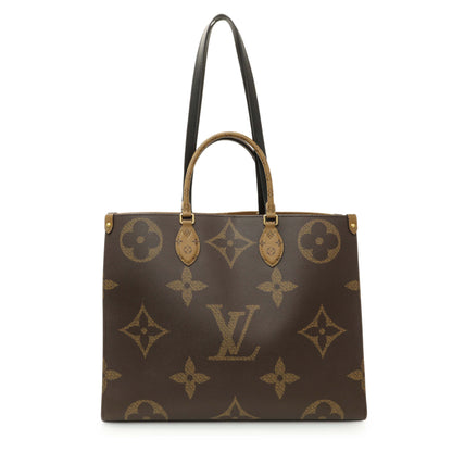 Exclusive Louis Vuitton Reverse Monogram Giant Onthego GM — Front View
