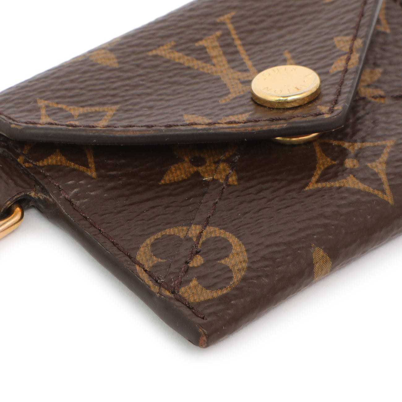 Exclusive Louis Vuitton Monogram Kirigami Pouch Bag Charm and Key Holder — Top View