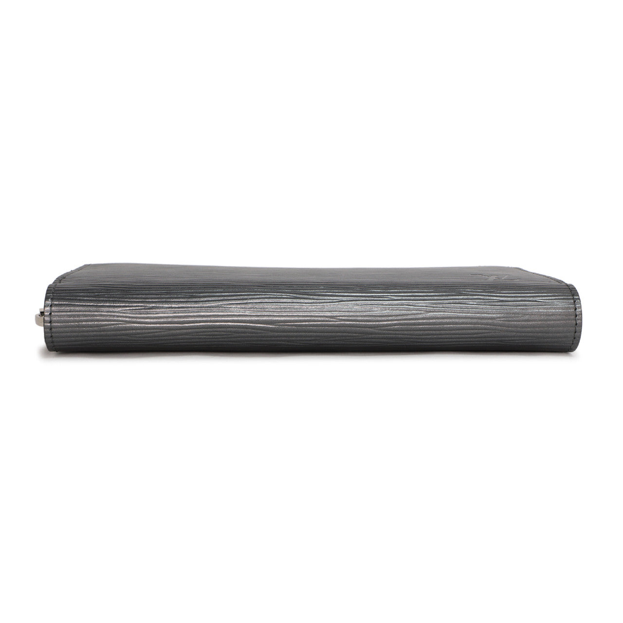 Exclusive Louis Vuitton Anthracite Nacre Epi Zippy Wallet — Back View