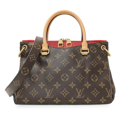 Exclusive Louis Vuitton Monogram Pallas BB — Front View