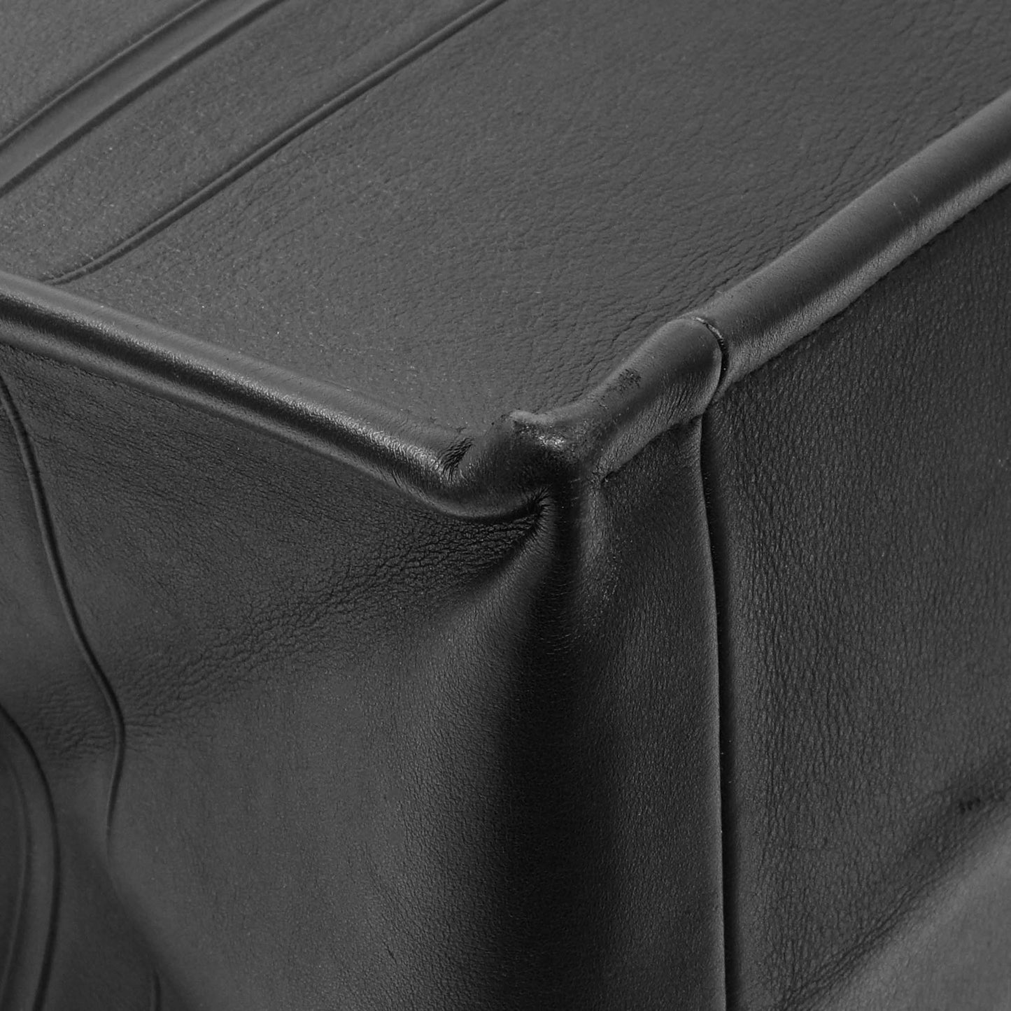 Exclusive Christian Dior Black Calfskin Embossed Medium Book Tote — Lifestyle View