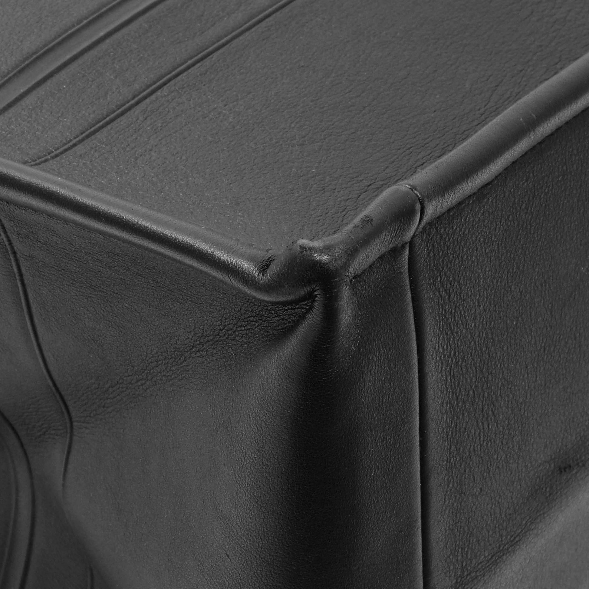 Exclusive Christian Dior Black Calfskin Embossed Medium Book Tote — Lifestyle View