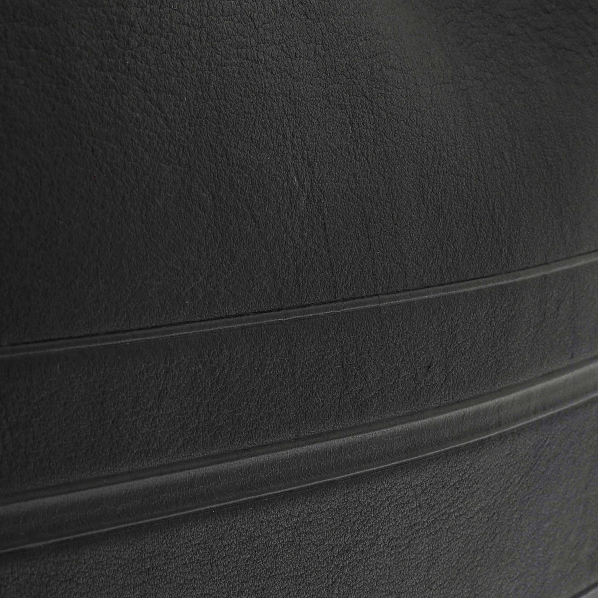Exclusive Christian Dior Black Calfskin Embossed Medium Book Tote — Alternate View 11