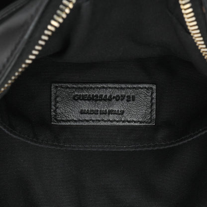 Exclusive Saint Laurent Black Calfskin Matelasse Monogram Lou Camera Bag — Alternate View 10