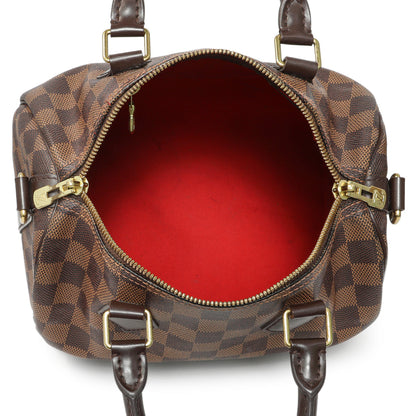 Exclusive Louis Vuitton Damier Ebene Speedy Bandouliere 25 — Alternate View 8