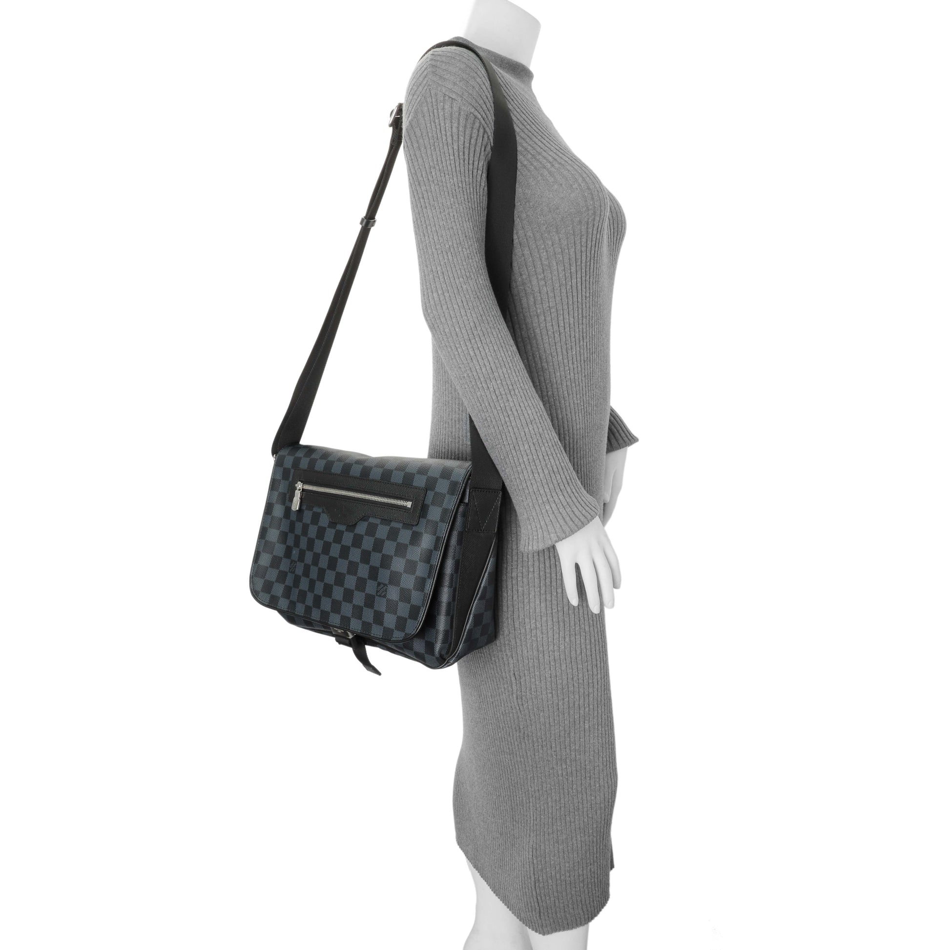 Exclusive Louis Vuitton Damier Cobalt Matchpoint Messenger — Alternate View 8