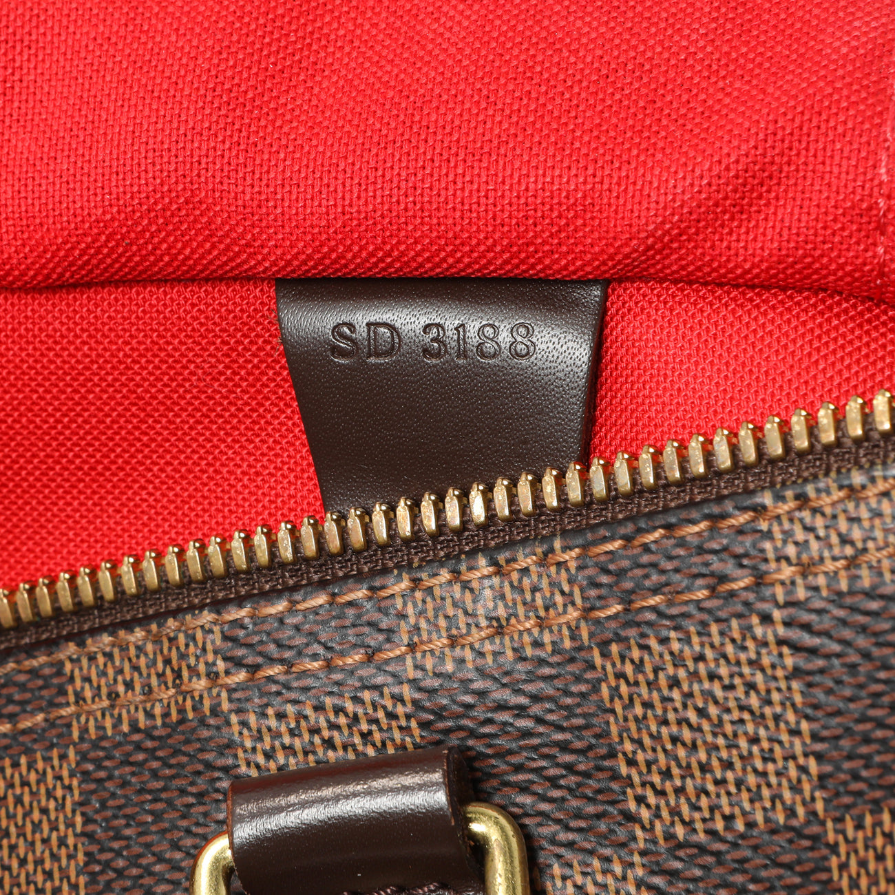 Exclusive Louis Vuitton Damier Ebene Speedy Bandouliere 25 — Alternate View 9