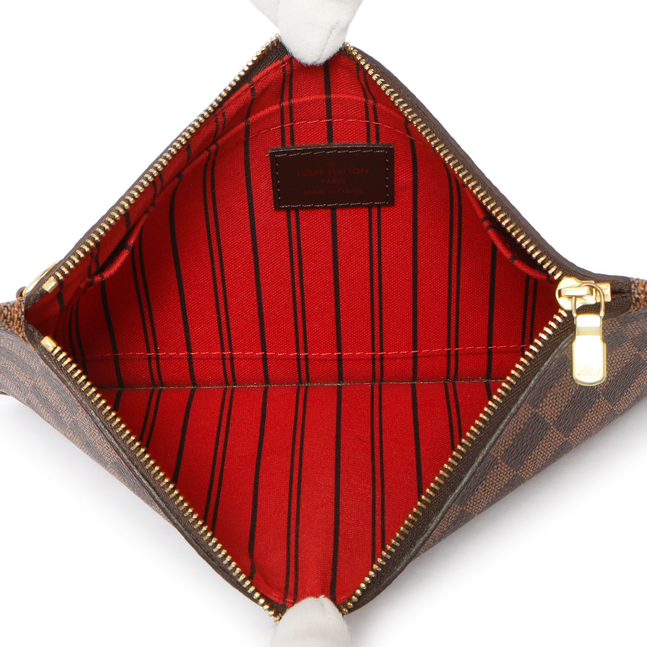 Exclusive Louis Vuitton Damier Ebene Neverfull MM — Alternate View 14