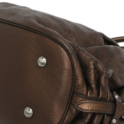 Exclusive Louis Vuitton Metallic Mordore Monogram  Mahina L — Lifestyle View