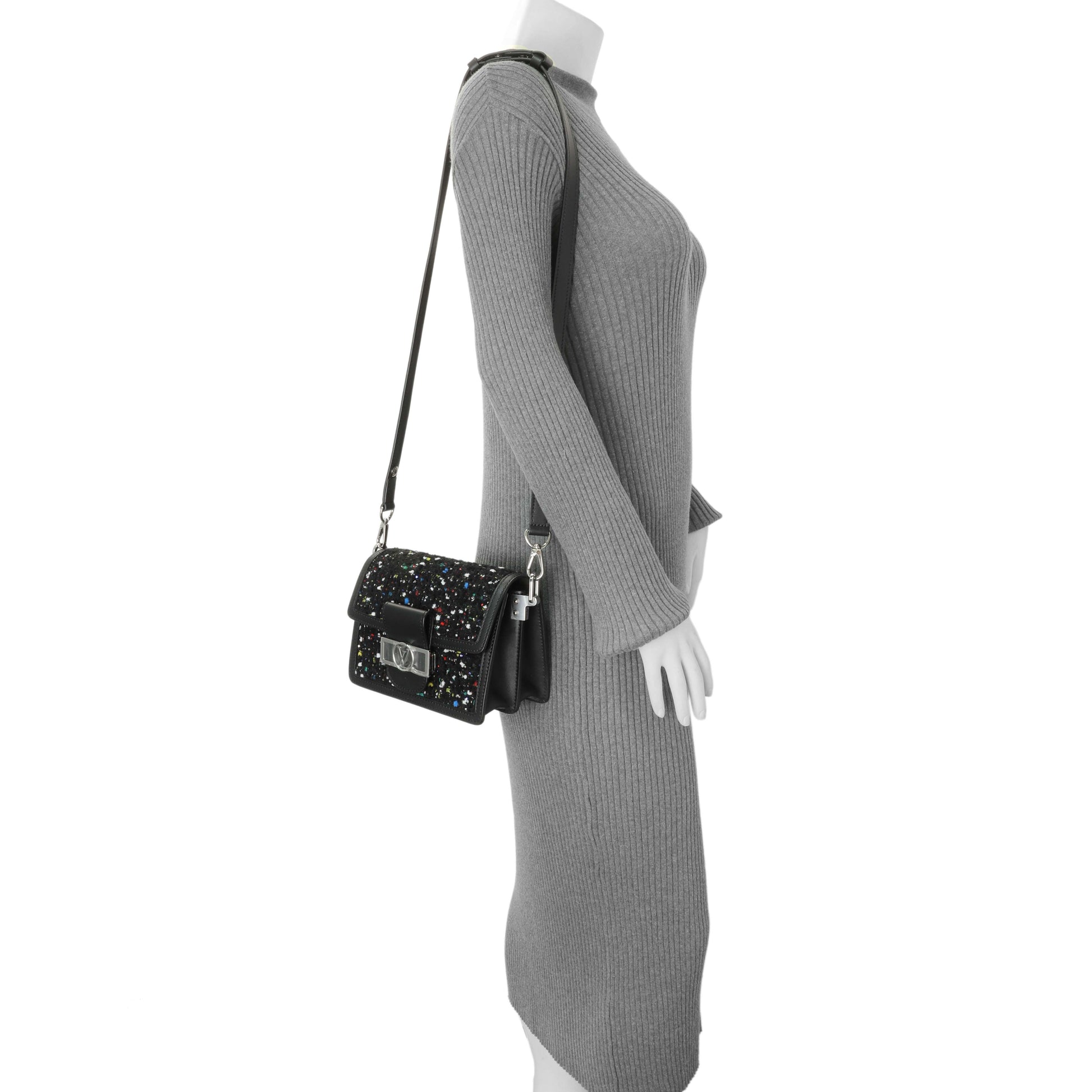 Exclusive Louis Vuitton Tweed Mini Dauphine — Alternate View 9
