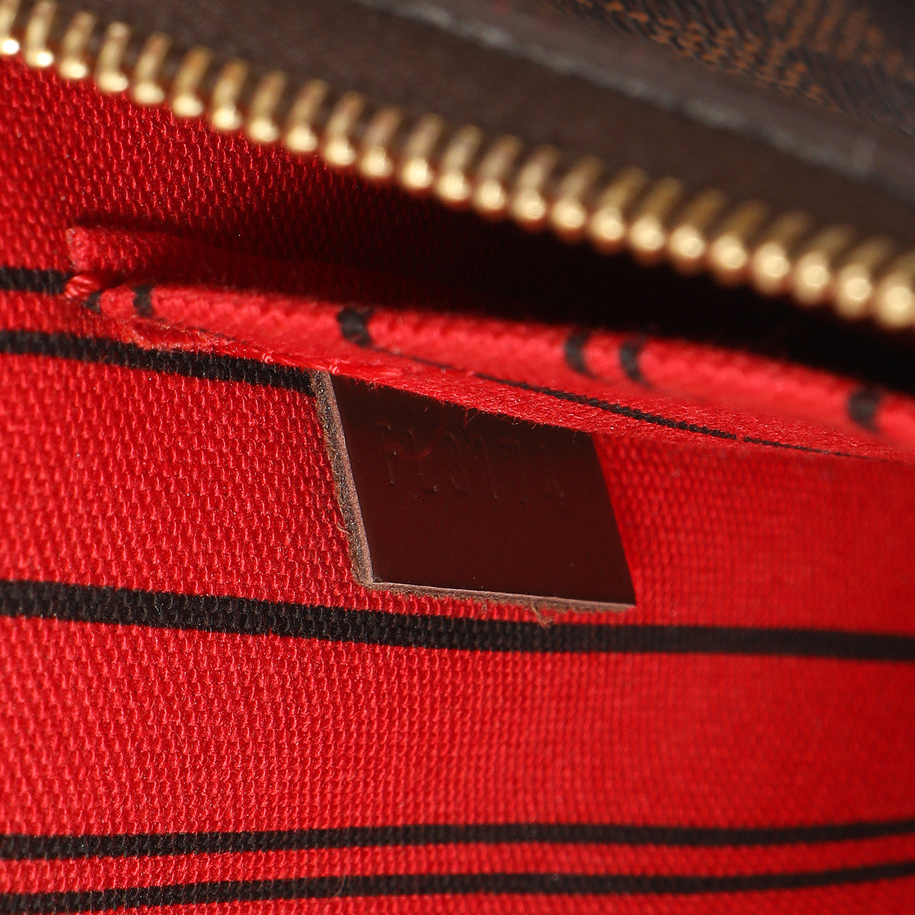 Exclusive Louis Vuitton Damier Ebene Neverfull MM — Alternate View 16