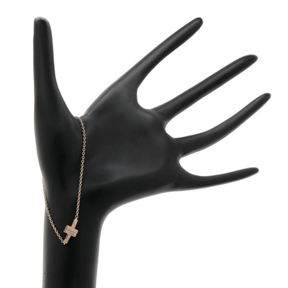 Exclusive Tiffany & Co. 18K Yellow Gold T Chain Bracelet — Back View