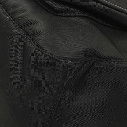 Exclusive Prada Black Tessuto Nylon Crossbody — Detail View