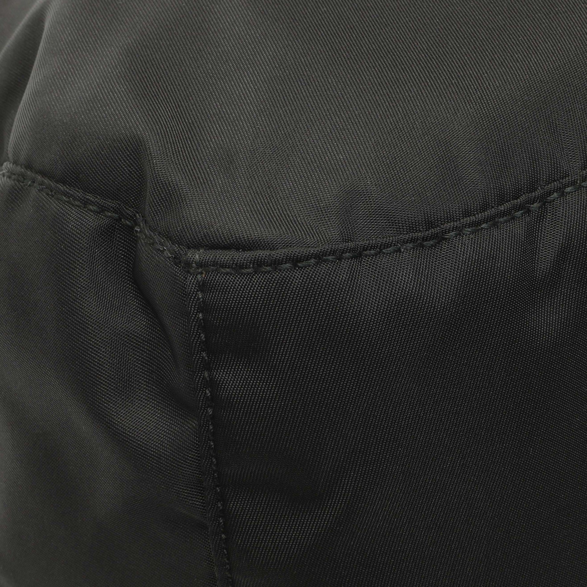Exclusive Prada Black Tessuto Nylon Crossbody — Lifestyle View