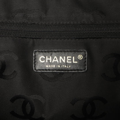 Exclusive Chanel Black Calfskin Wild Stitch Top Handle — Alternate View 9