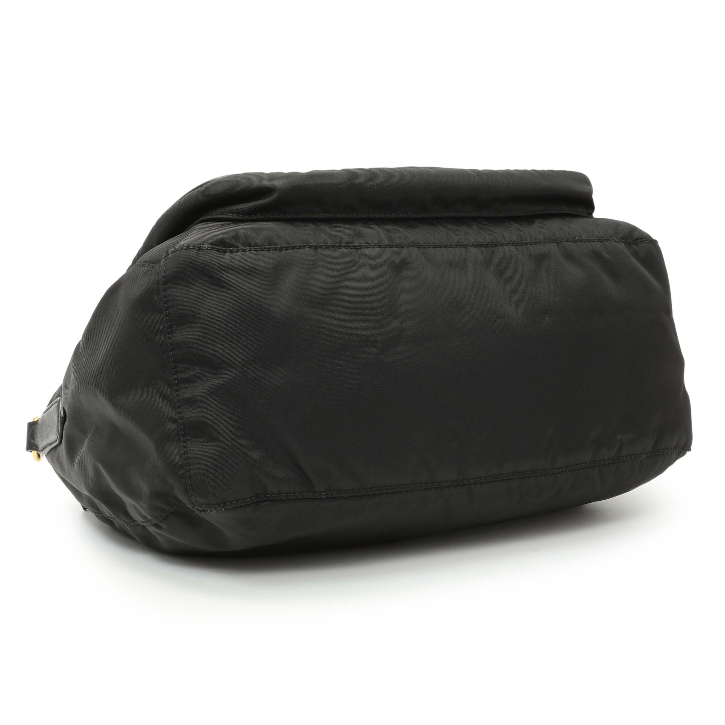 Exclusive Prada Black Tessuto Nylon Crossbody — Back View