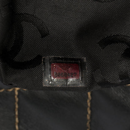 Exclusive Chanel Black Calfskin Wild Stitch Top Handle — Alternate View 10