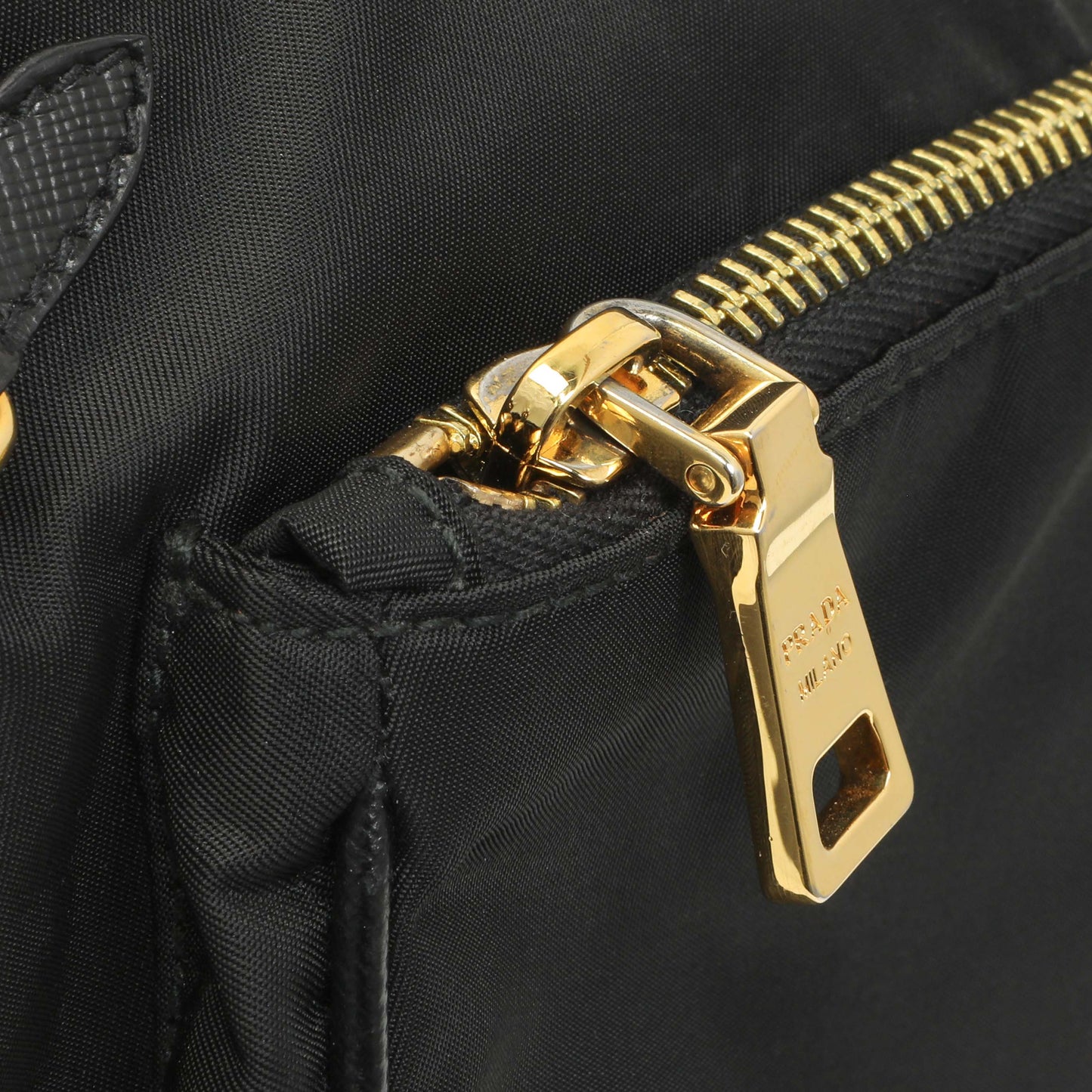 Exclusive Prada Black Tessuto Nylon Crossbody — Alternate View 10
