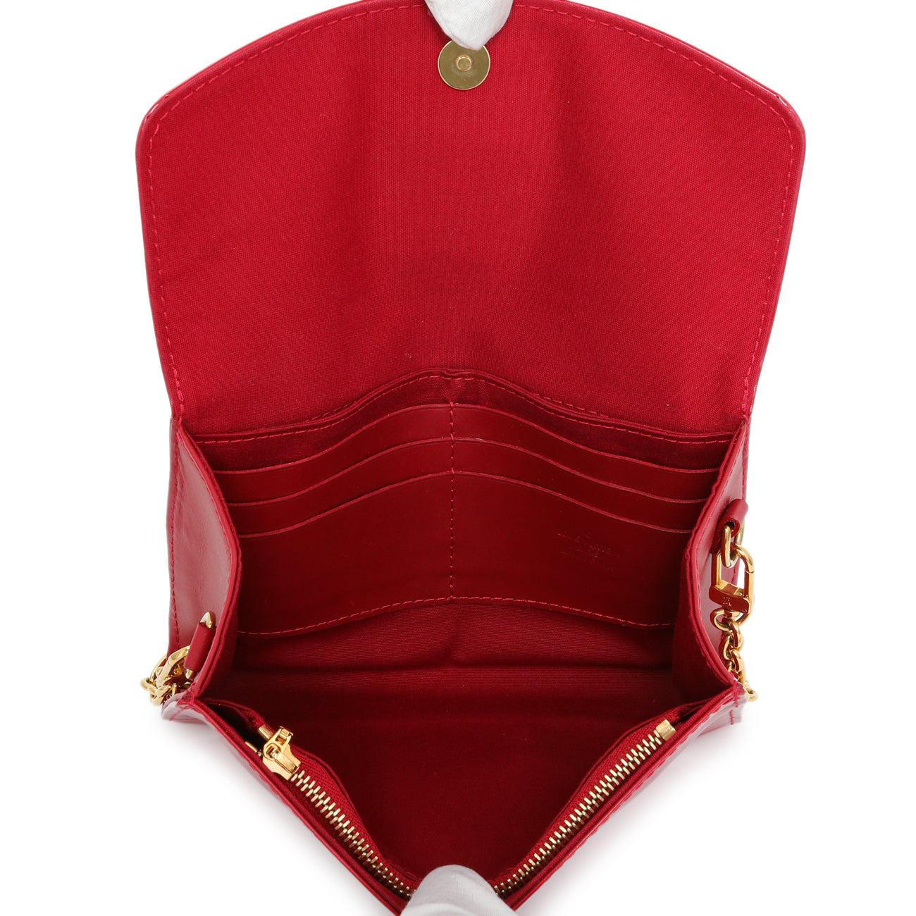 Exclusive Louis Vuitton Pomme D'Amour Vernis Bel Air — Top View