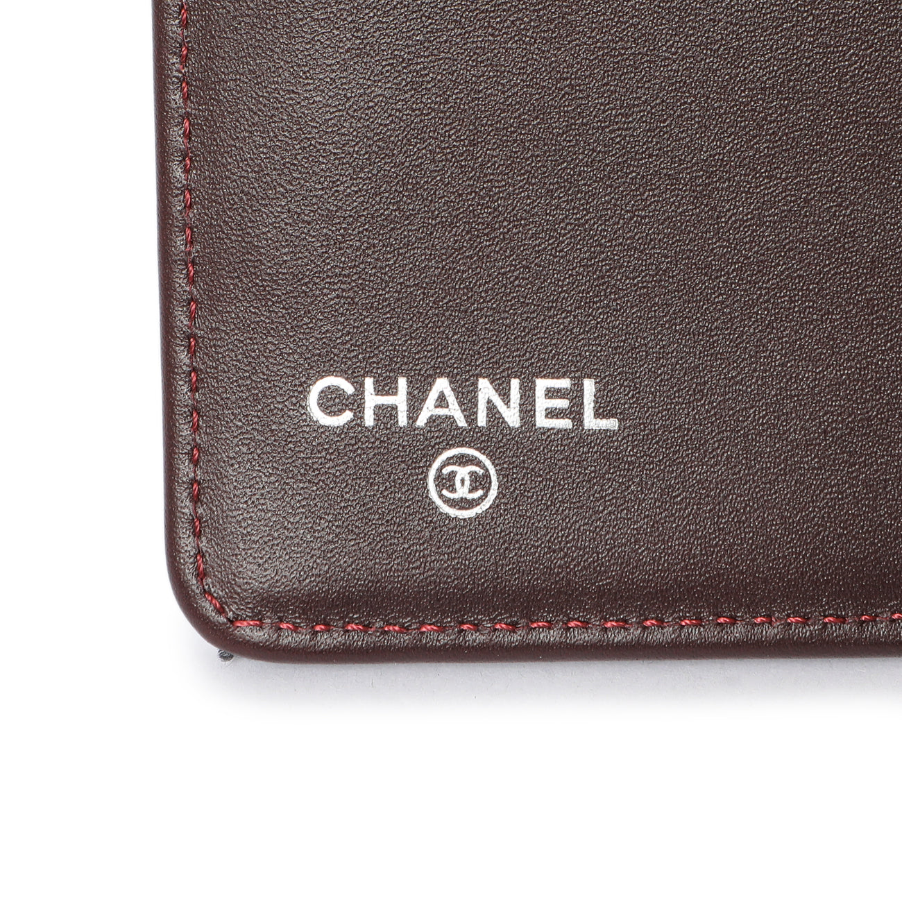 Exclusive Chanel Black Quilted Caviar Yen Wallet — Detail View