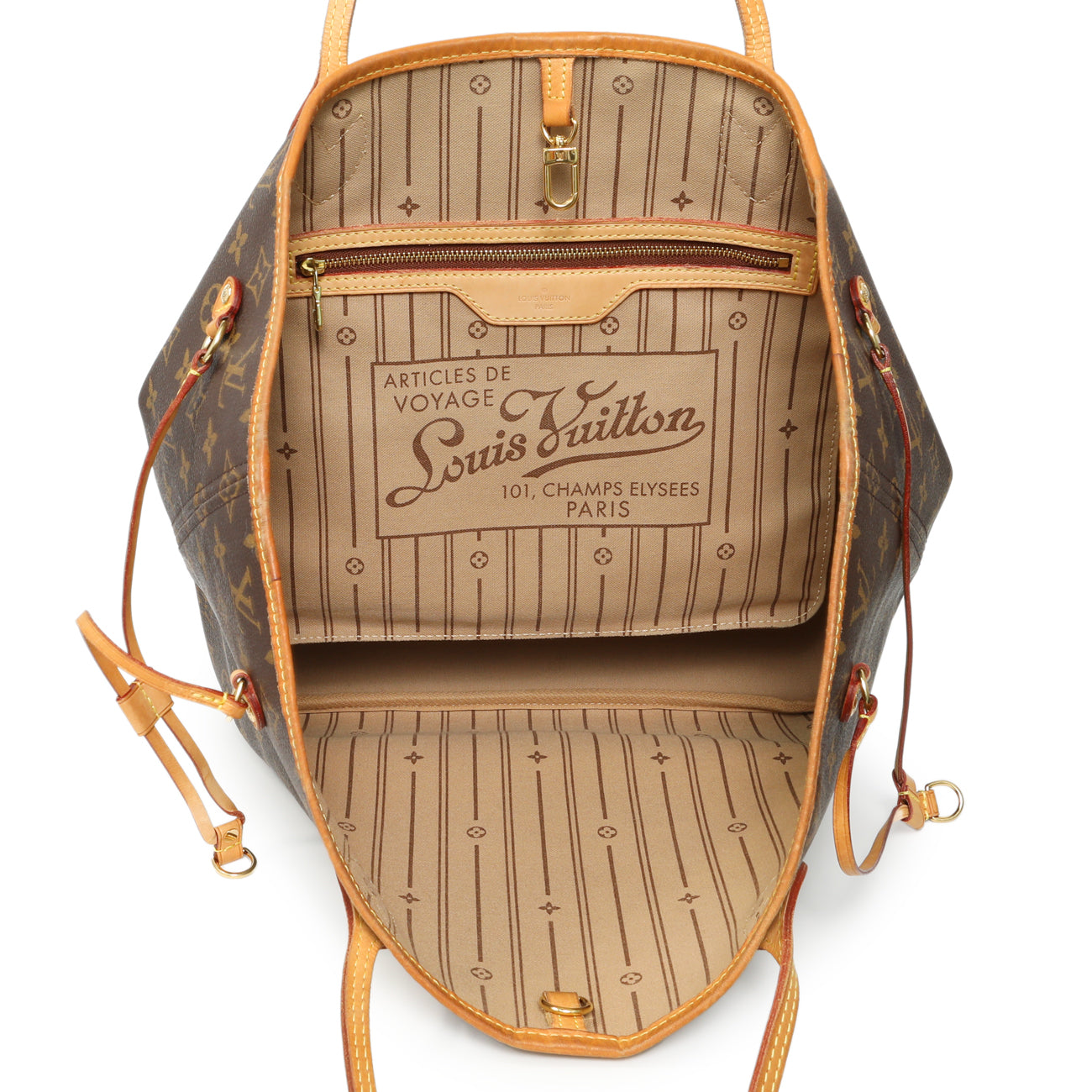 Exclusive Louis Vuitton Monogram Neverfull MM — Alternate View 8