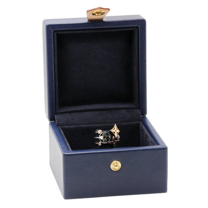 Exclusive Louis Vuitton 18K Diamond Idylle Blossom Rings — Back View