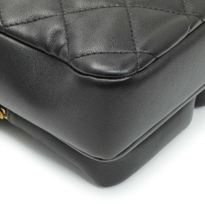 Exclusive Chanel Black Quilted Calfskin Small Camera Case — Alternate View 7