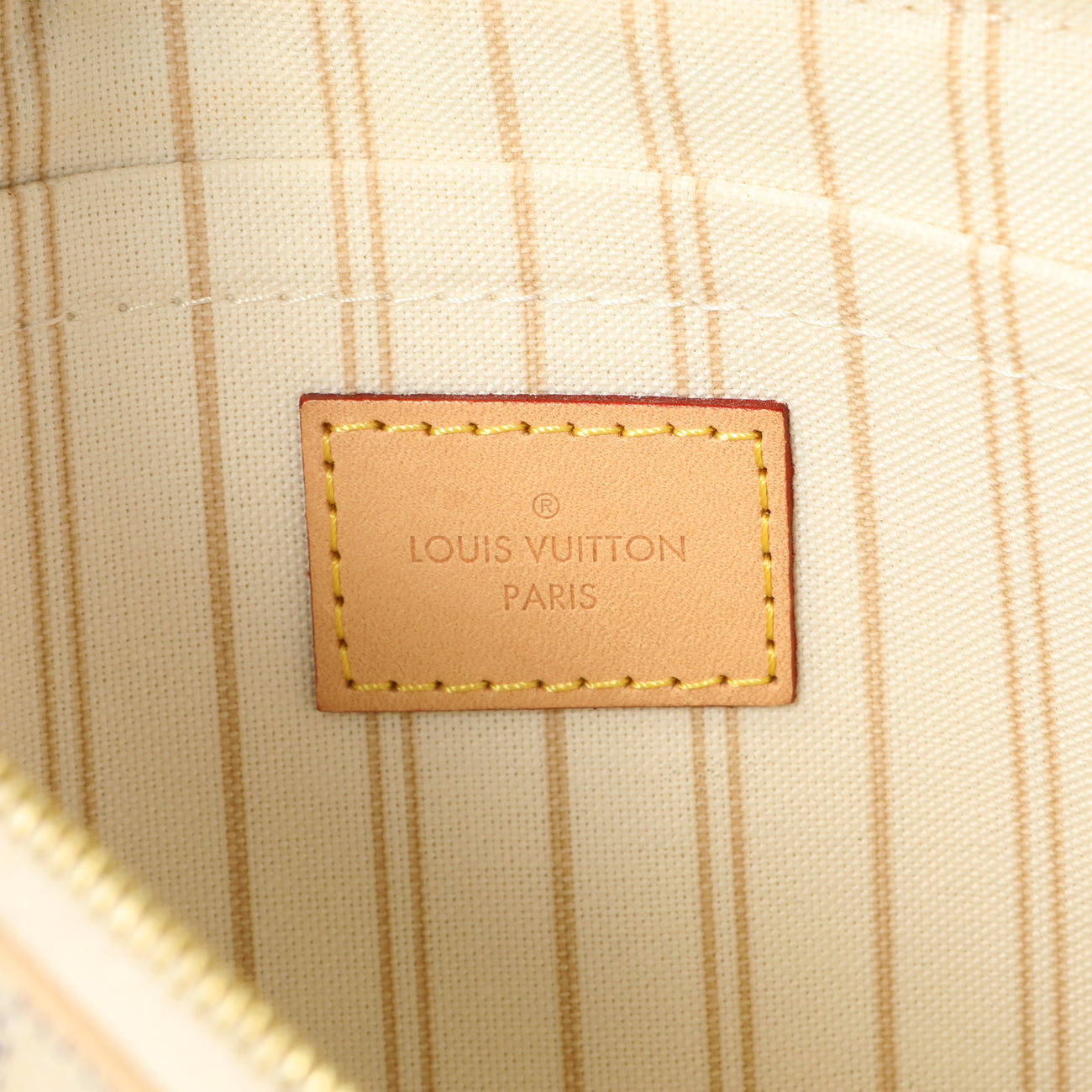 Exclusive Louis Vuitton Damier Azur Neverfull MM — Alternate View 11