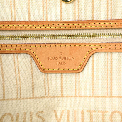 Exclusive Louis Vuitton Damier Azur Neverfull MM — Alternate View 9