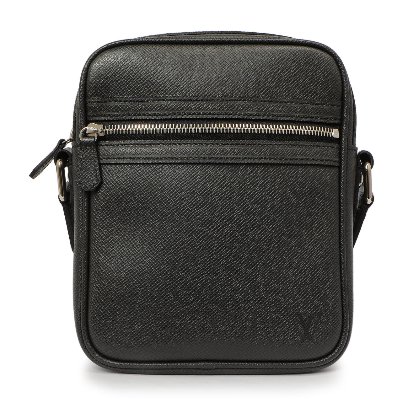 Exclusive Louis Vuitton Ardoise Taiga Dimitri Messenger — Side View