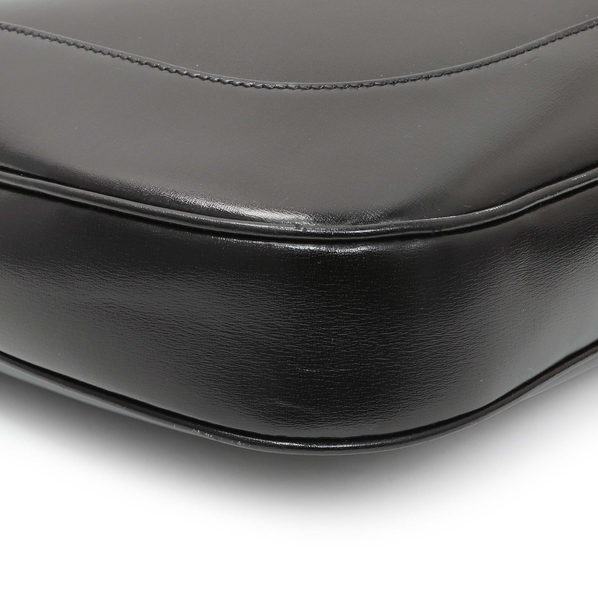 Exclusive Gucci Black Calfskin Medium Jackie 1961 Hobo — Top View