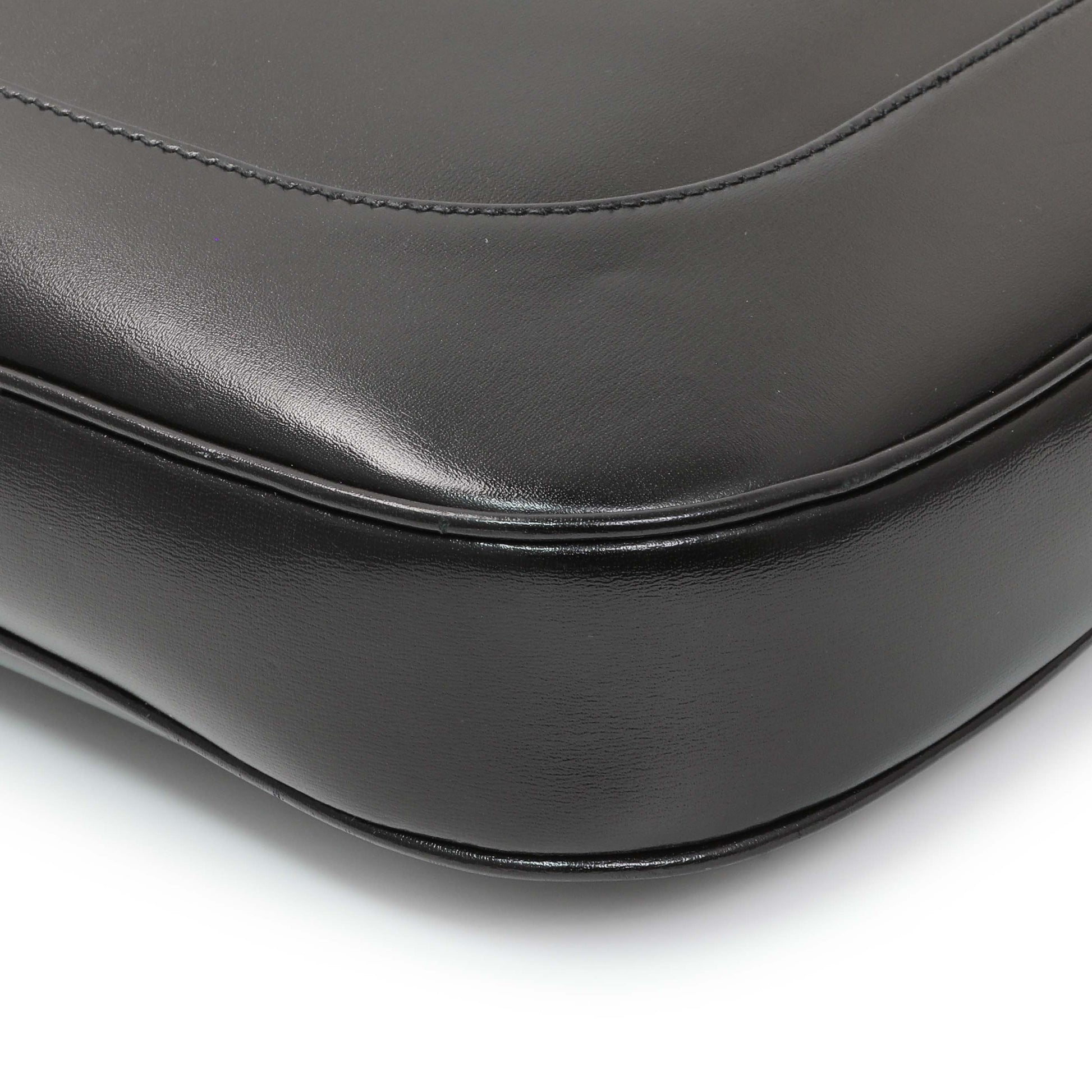 Exclusive Gucci Black Calfskin Medium Jackie 1961 Hobo — Detail View