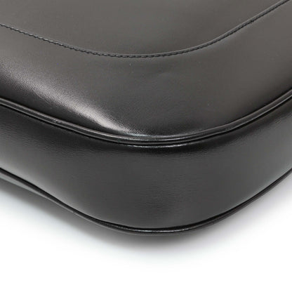 Exclusive Gucci Black Calfskin Medium Jackie 1961 Hobo — Detail View