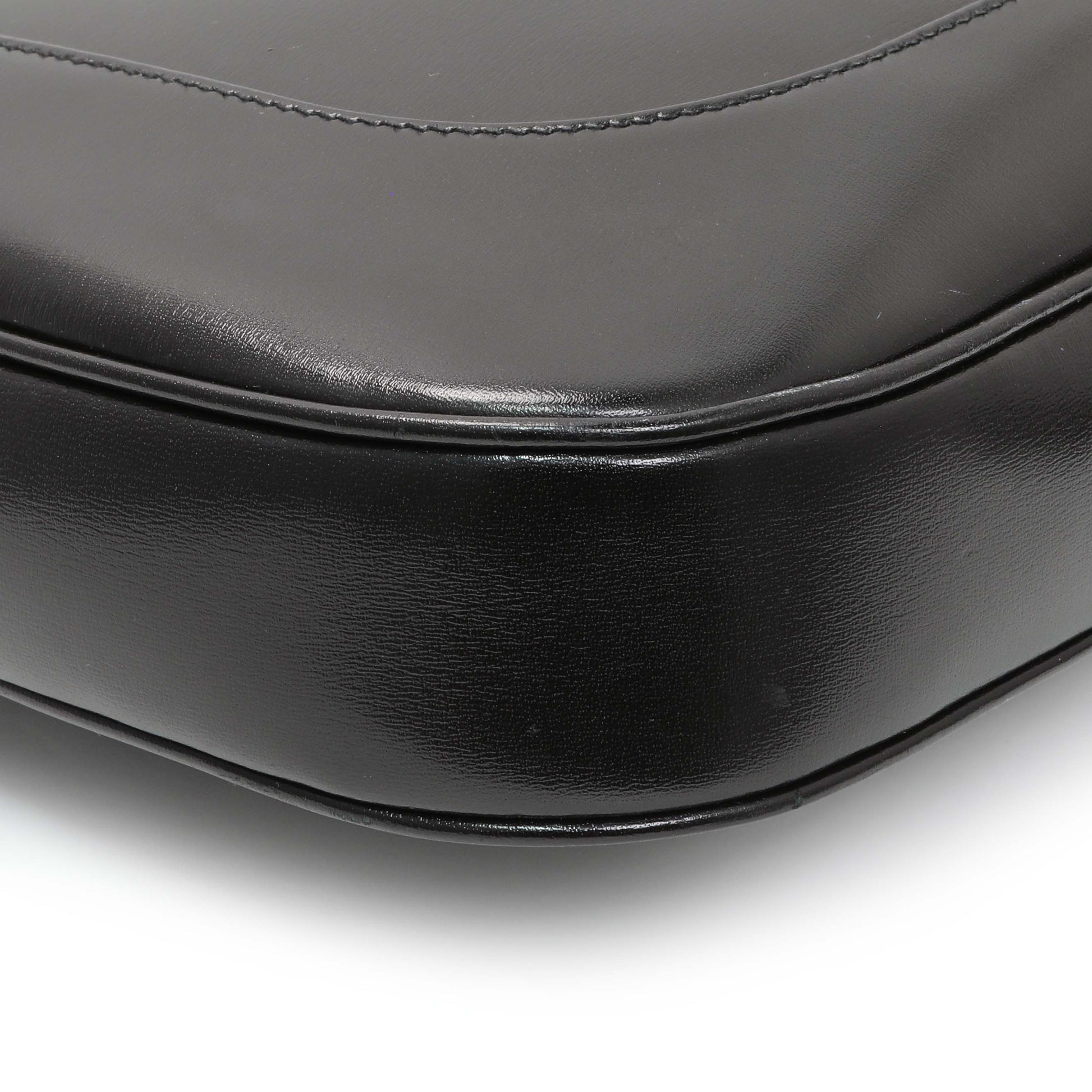 Exclusive Gucci Black Calfskin Medium Jackie 1961 Hobo — Lifestyle View