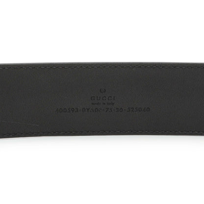 Exclusive Gucci Calfskin Double G 40mm Belt — Top View
