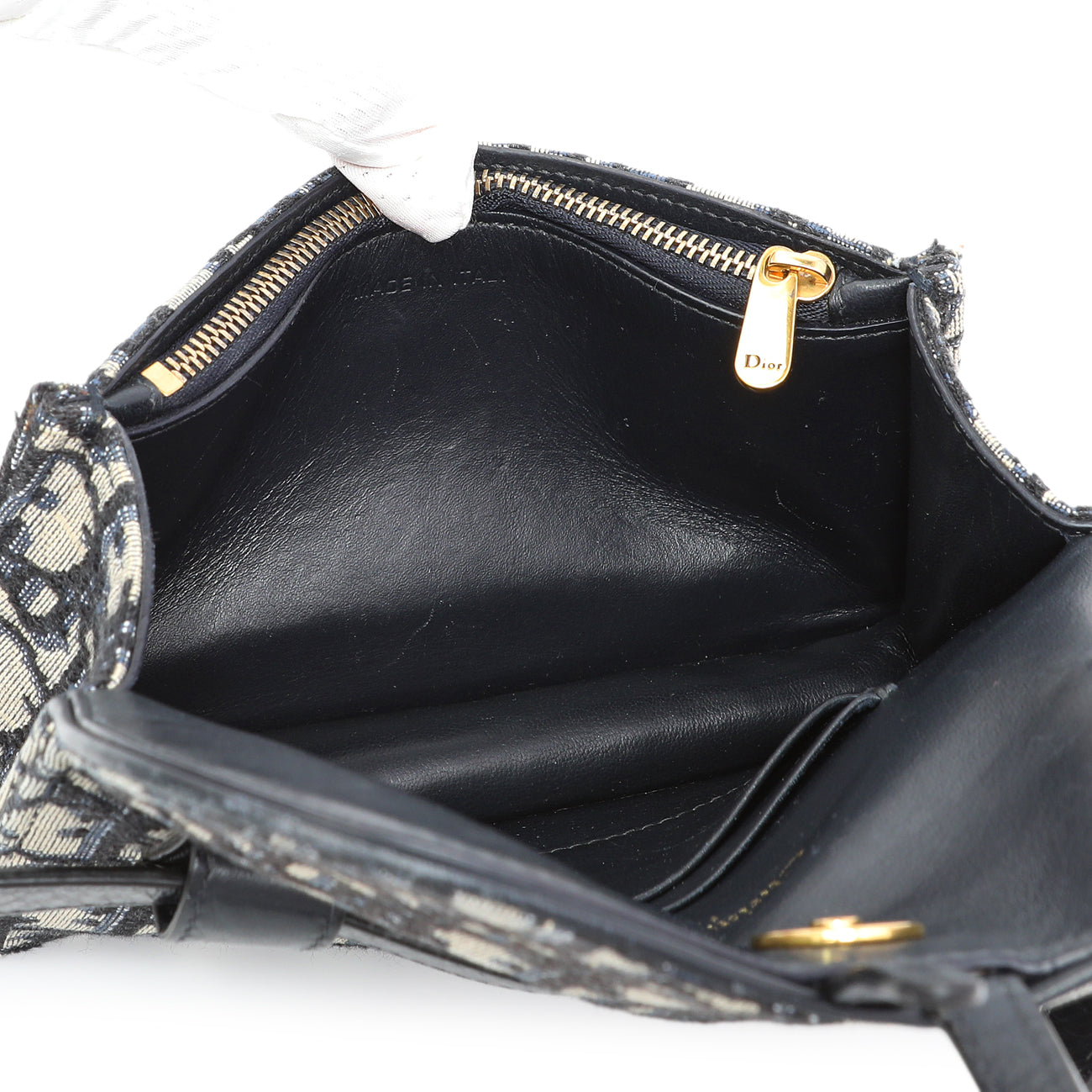 Exclusive Christian Dior Oblique Saddle Belt Bag — Alternate View 7