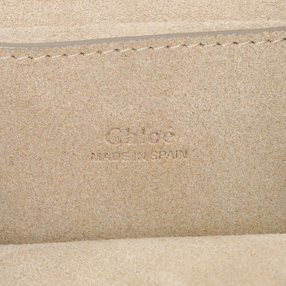 Exclusive Chloe Black Suede Calfskin Mini Faye Bracelet Bag — Lifestyle View