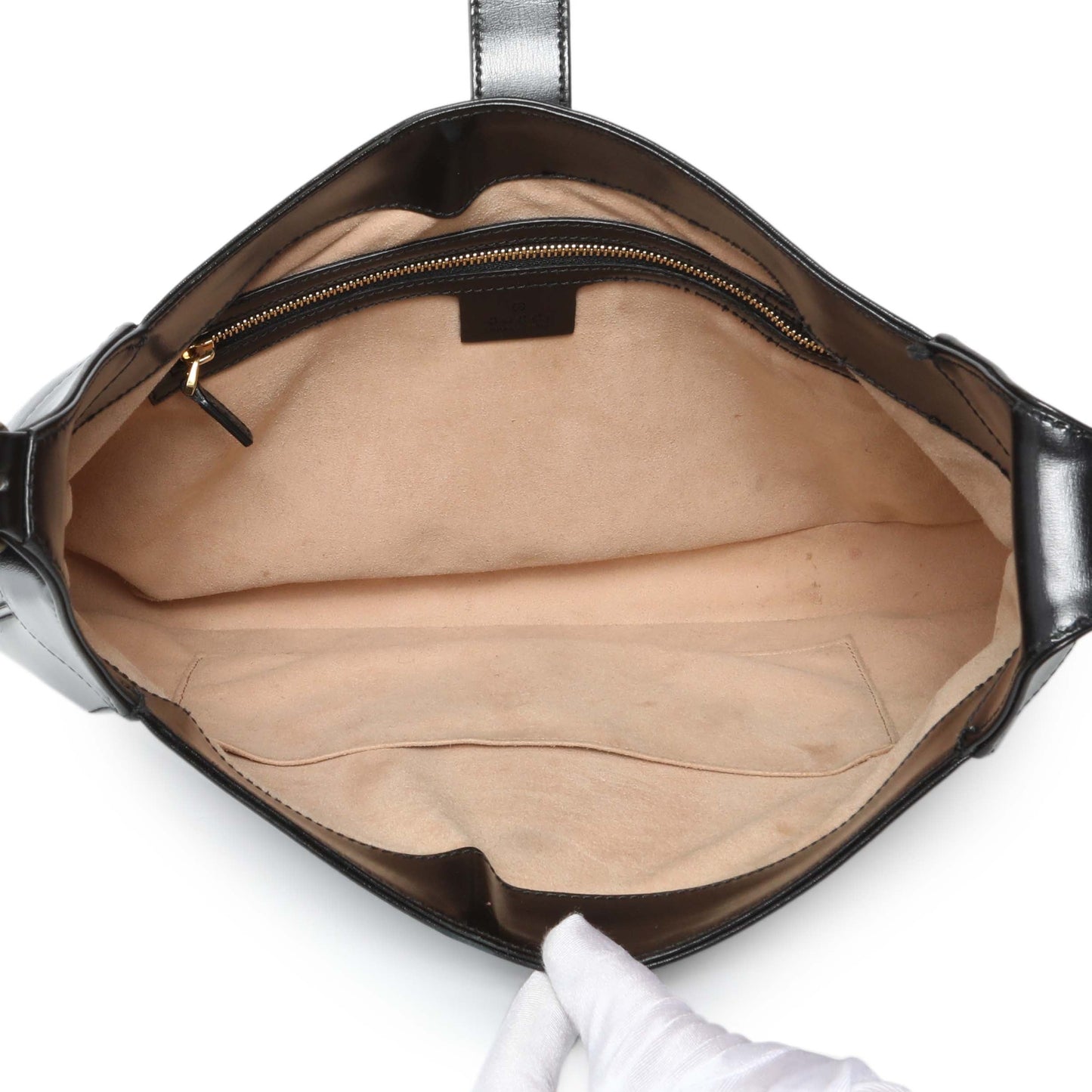 Exclusive Gucci Black Calfskin Medium Jackie 1961 Hobo — Alternate View 8
