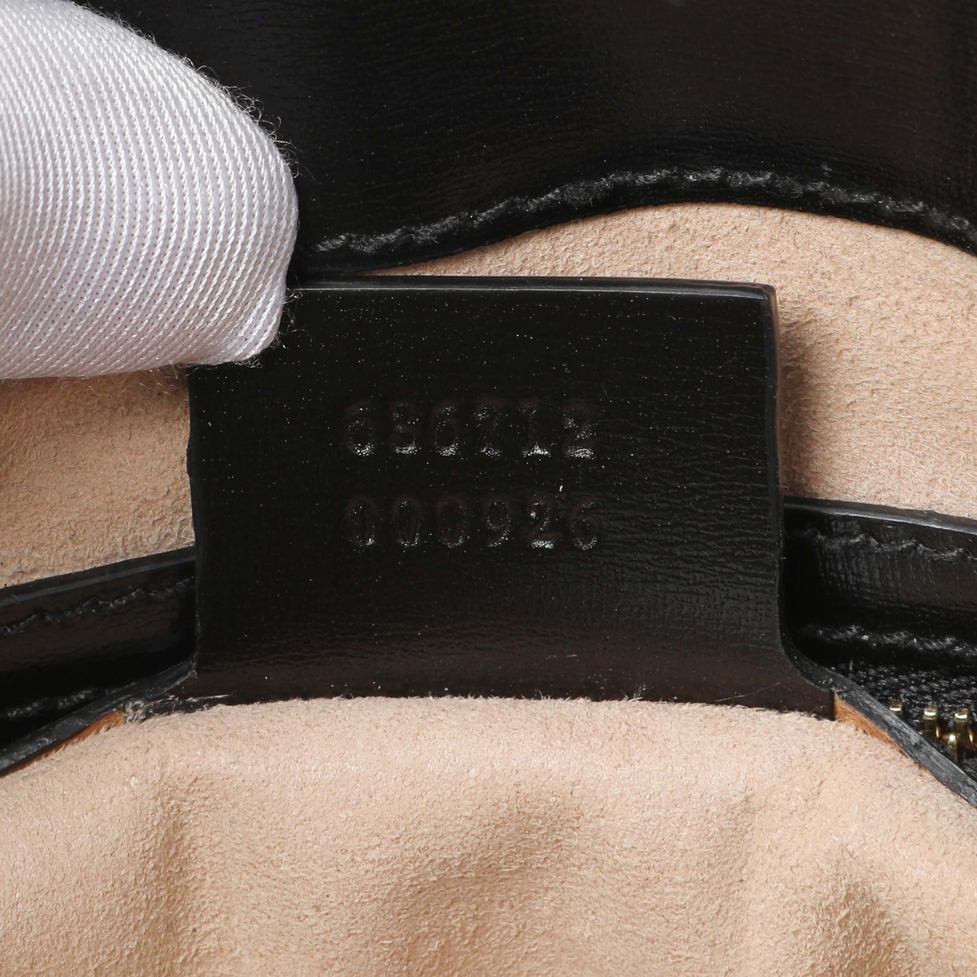 Exclusive Gucci Black Calfskin Medium Jackie 1961 Hobo — Alternate View 10