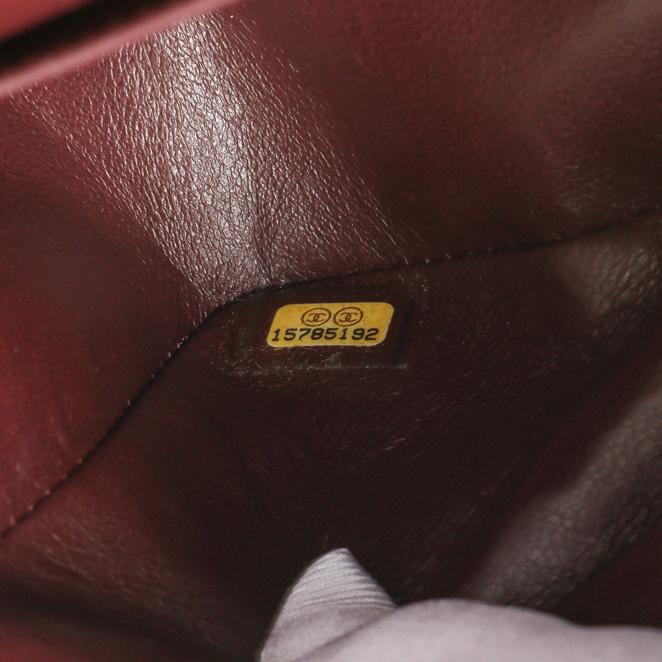 Exclusive Chanel Black Quilted Caviar Medium Classic Double Flap — Lifestyle View